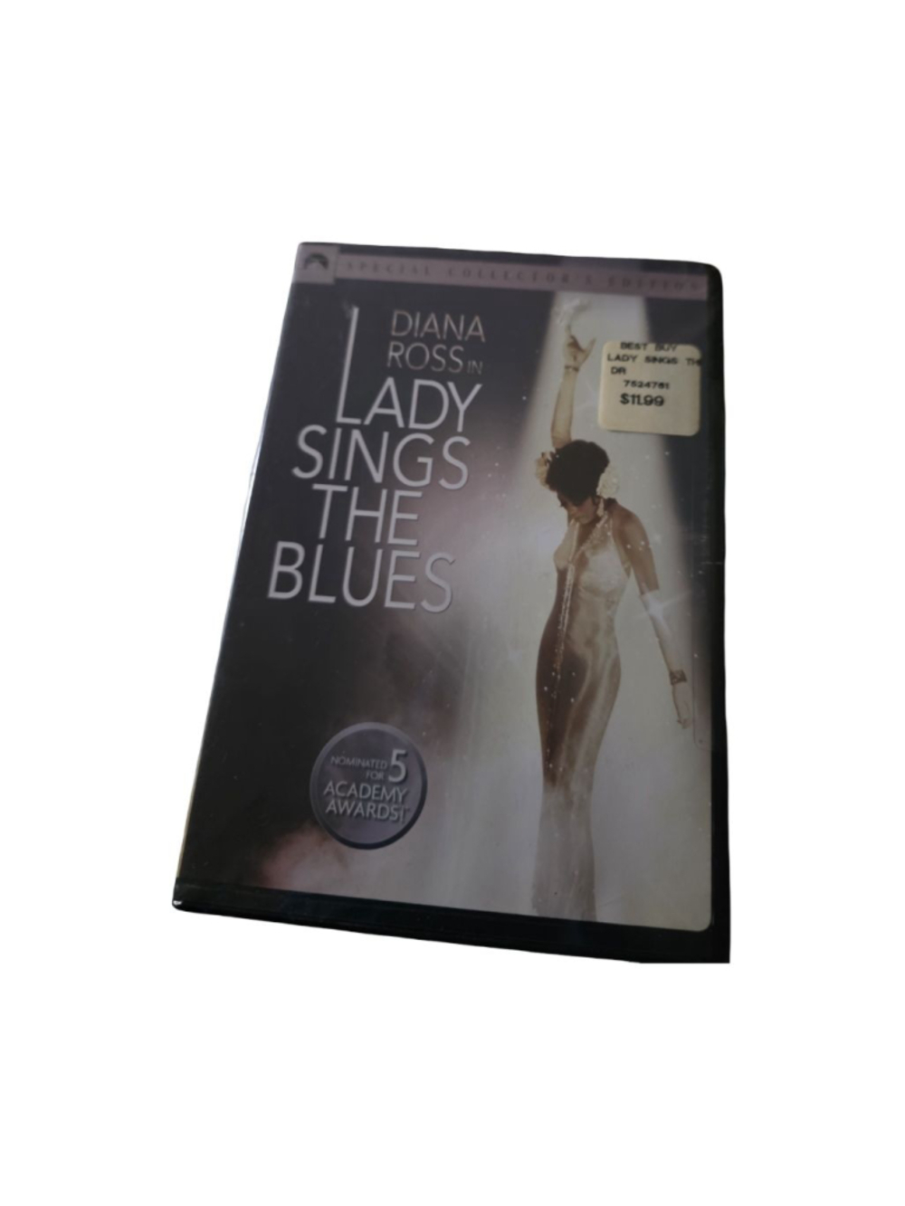 Paramount Pictures Lady Sings The Blues DVD One Size Black White #265
